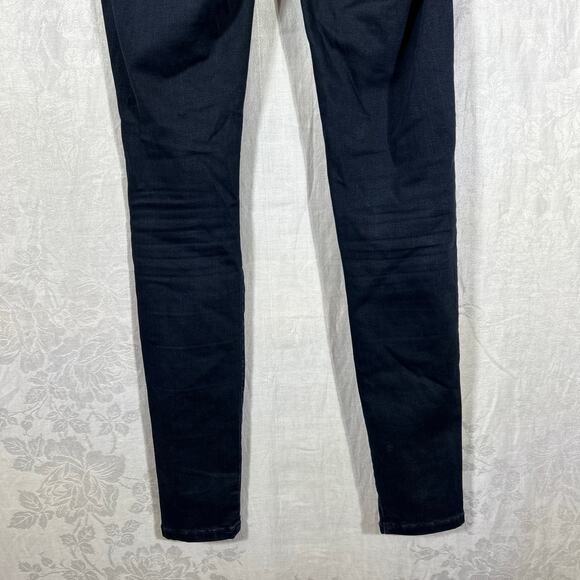 Banana Republic Devon Legging 28 LONG Faded Black Stretch Denim 28L - Picture 10 of 15